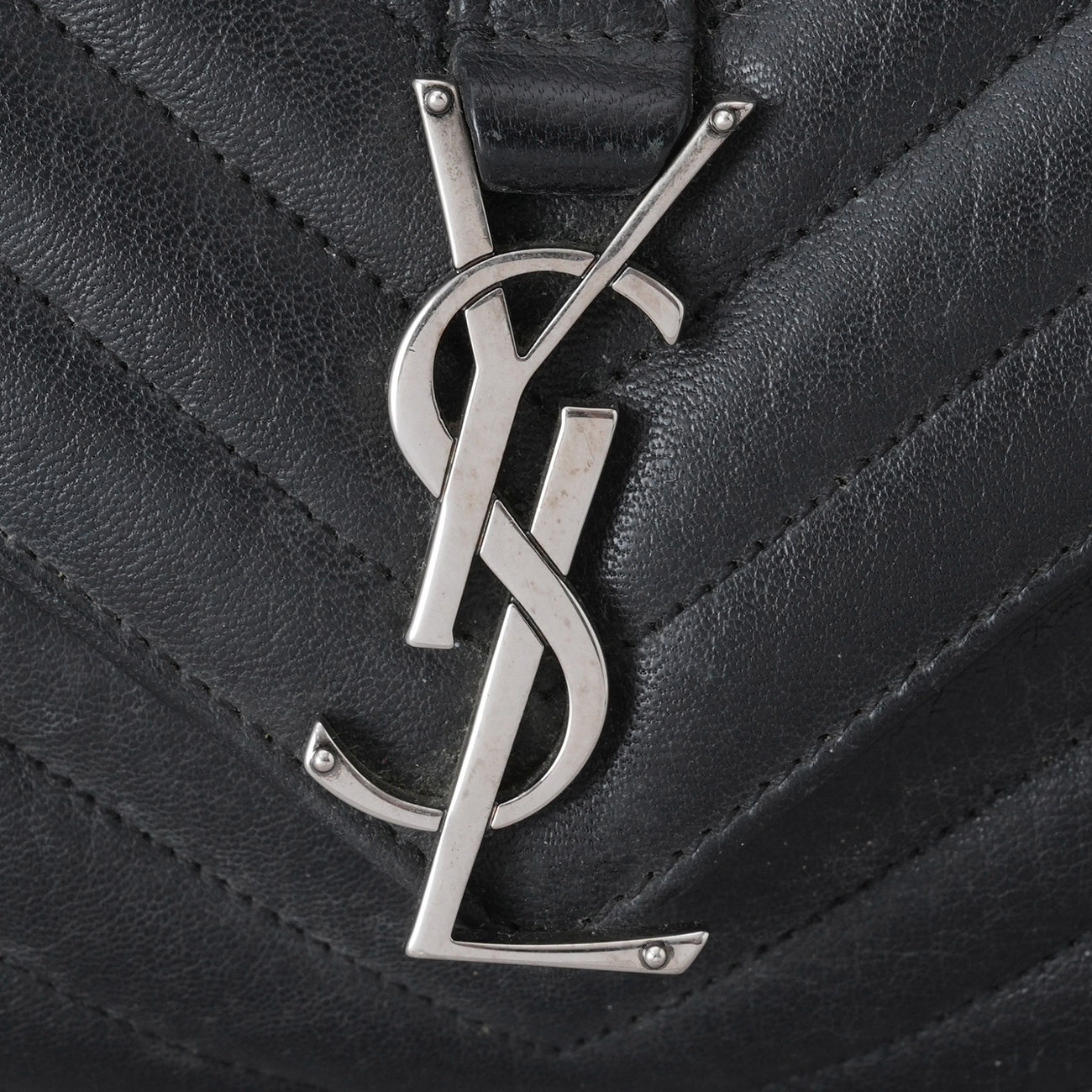 YVES SAINT LAURENT(USED)생로랑 392737 모노그램 컬리지
